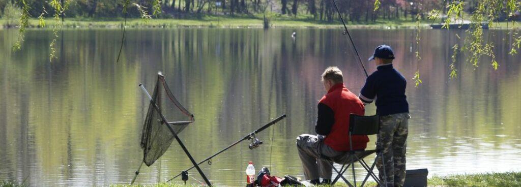 fishing with friends or family