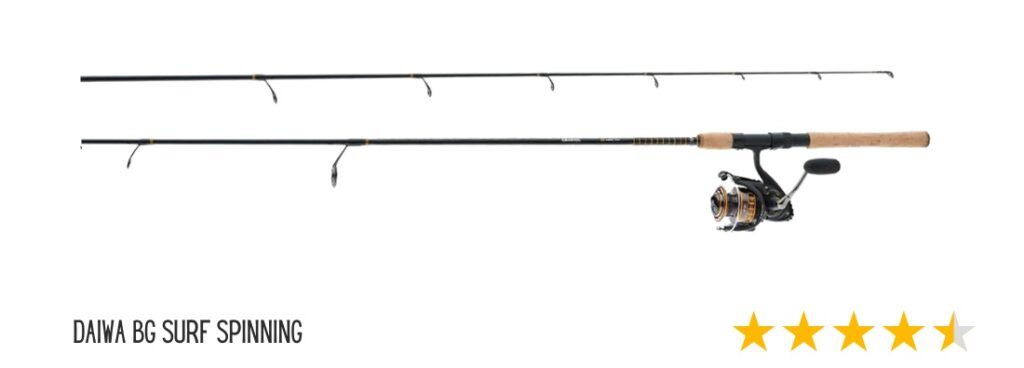 Daiwa BG Surf Spinning Combo