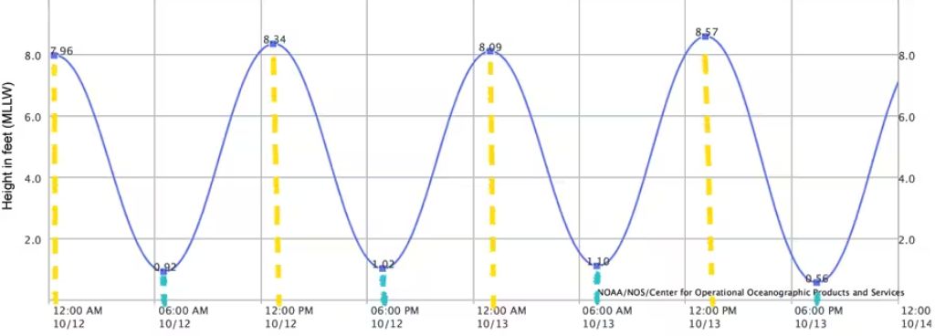 Advanced Tide Chart Features