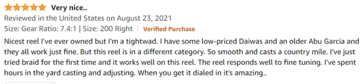 Shimano Curado Baitcaster Amazon Review