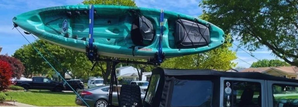 Method 3 Installing a Hitch-Mounted Kayak Rack