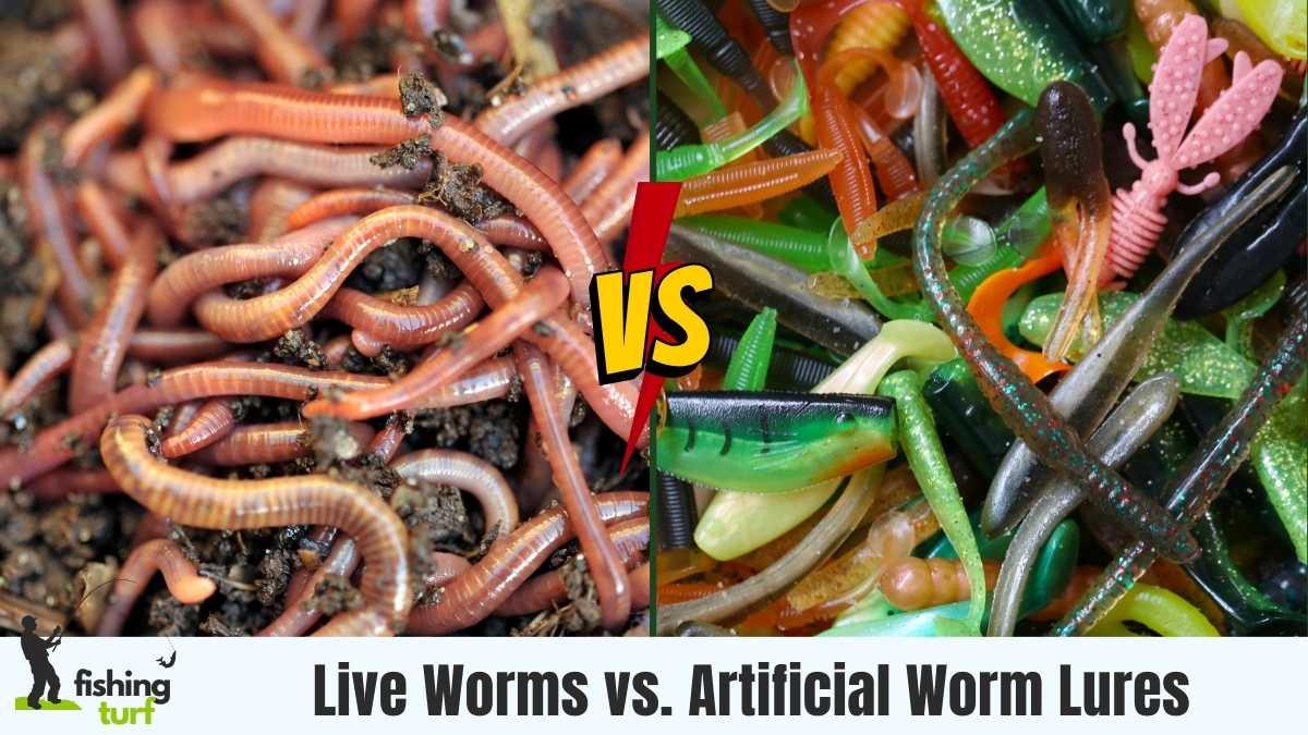 Benefits and Drawbacks Of Using Live Worms vs. Artificial Worm Lures